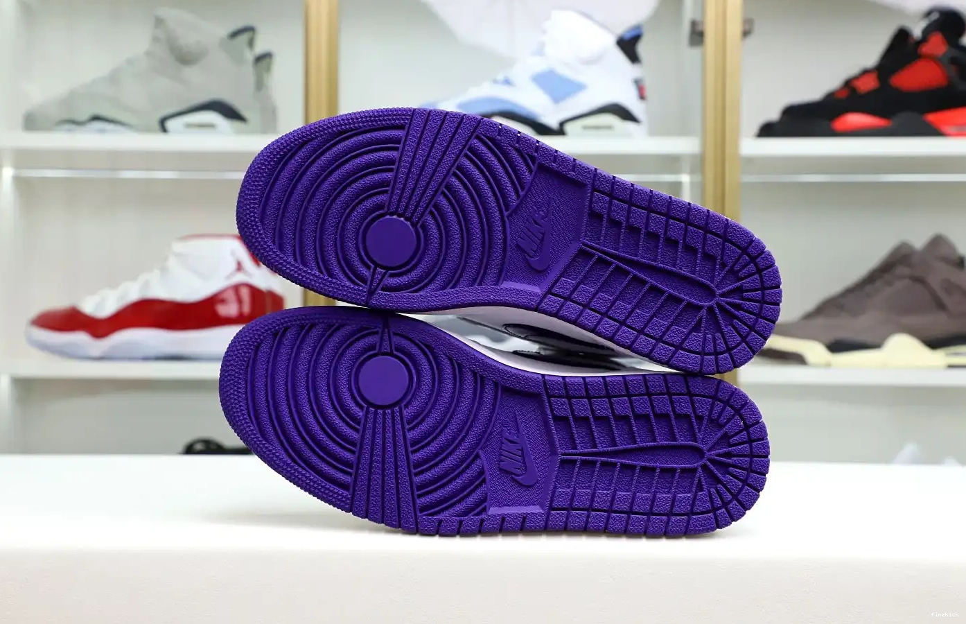 OG Court Air 1 Jordan Purple High 0409